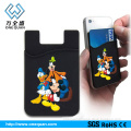 Colorful 3m phone card sets customized logo/carton busines mobile phone wallet